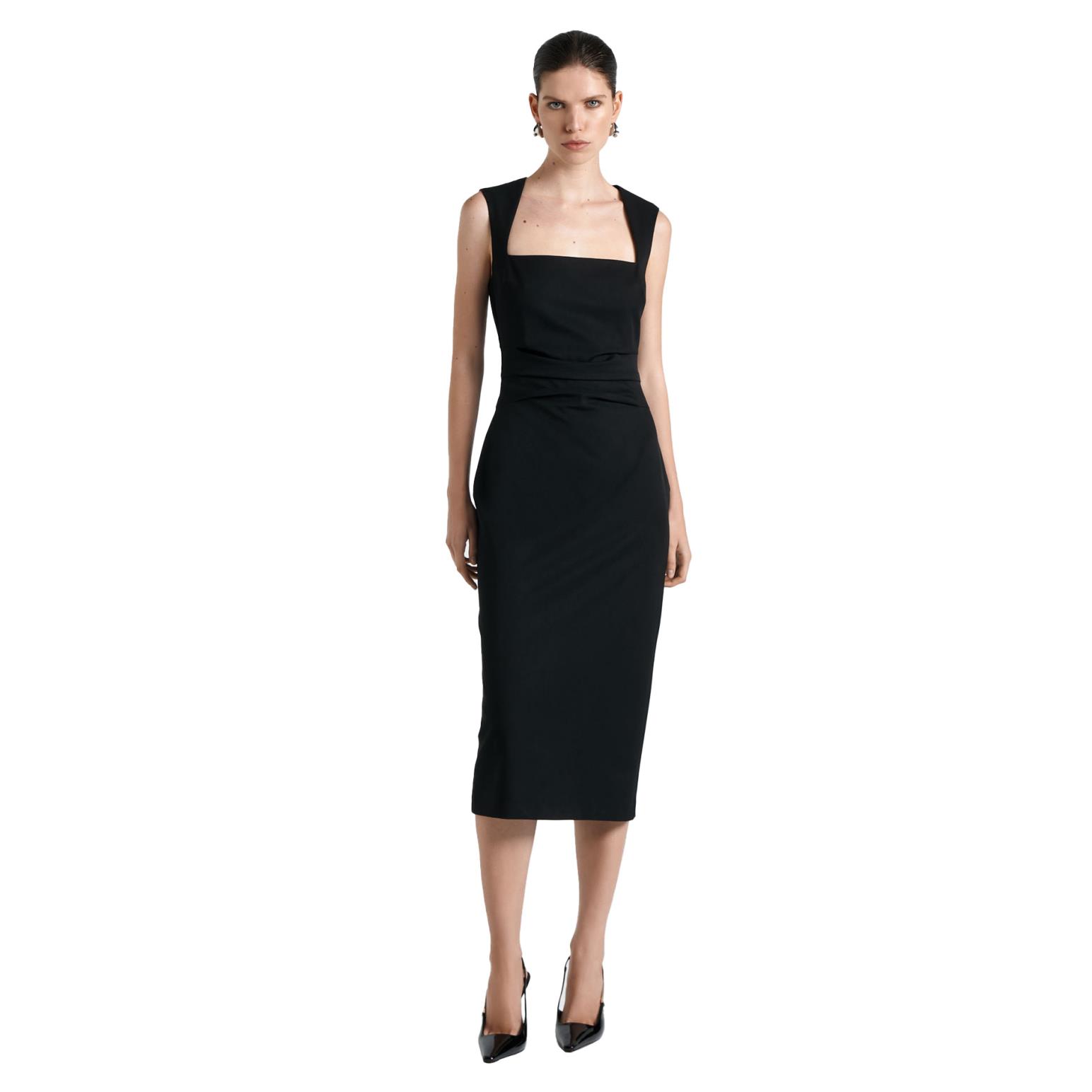 Cue Square Neck Column Dress